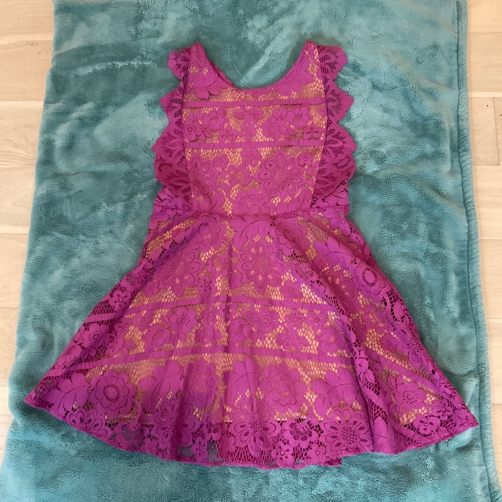 Pink Lace for Love and Lemons Dress
